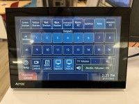 Sandbox Touchpanel main control page