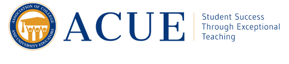 ACUE Logo - Student Success Through Exceptional Teaching