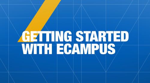 Getting Started with eCampus
