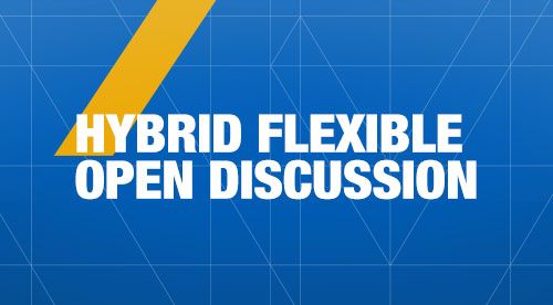 Hybrid Flexible Open Discussion