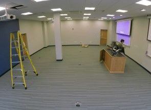 Room 115 of PAS building during renovation