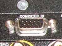Image of lip VGA interface