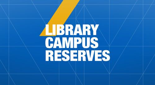 Library Campus Reserves